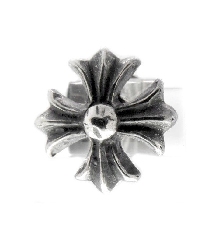 クロムハーツ CHROME HEARTS No2 CH PLS CH プラス スタッド シルバー ピアス 41352