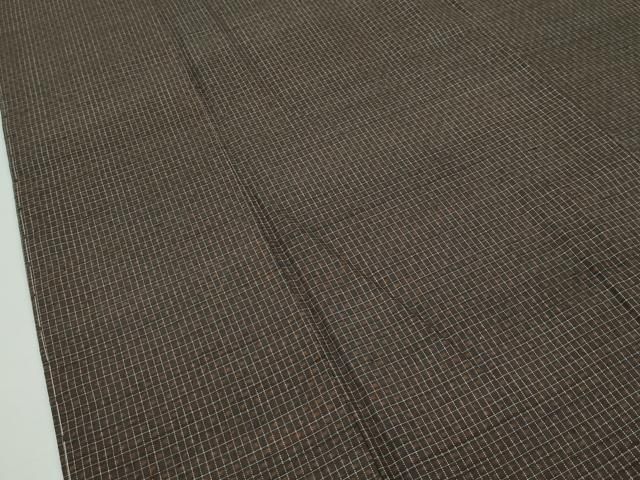 平和屋本店□極上 国指定重要無形文化財 本場久米島紬 山川信作 手織