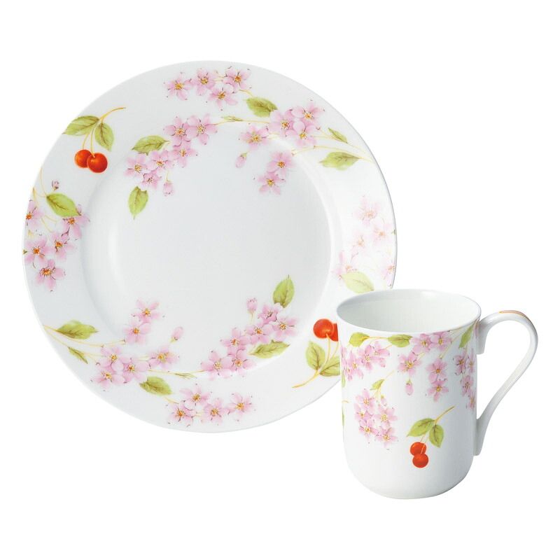 エインズレイ チェリーブロッサムハピネス モーニングセット (CBPH34079/003)