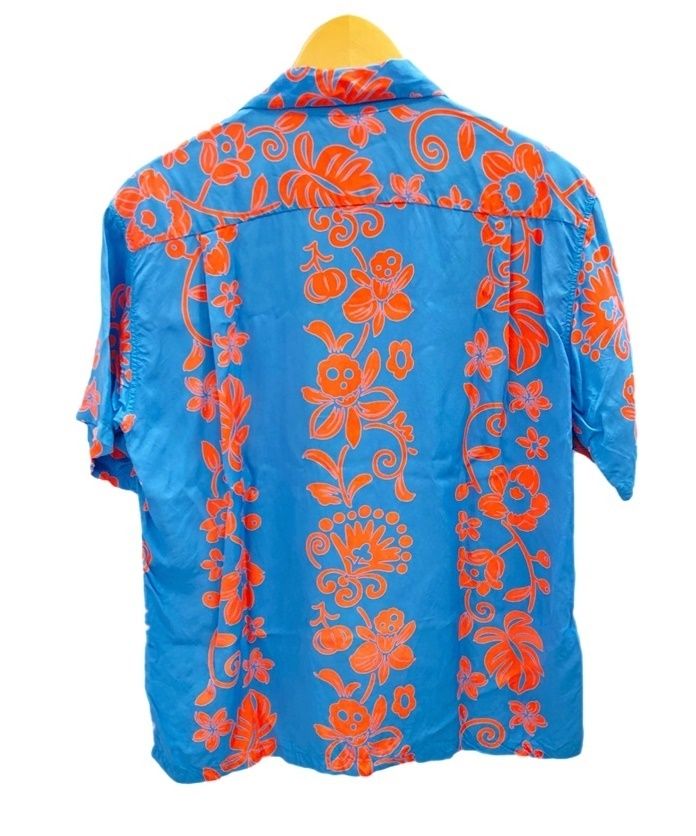 SUN まずう SURF HAWAIIAN SKULL BORDER