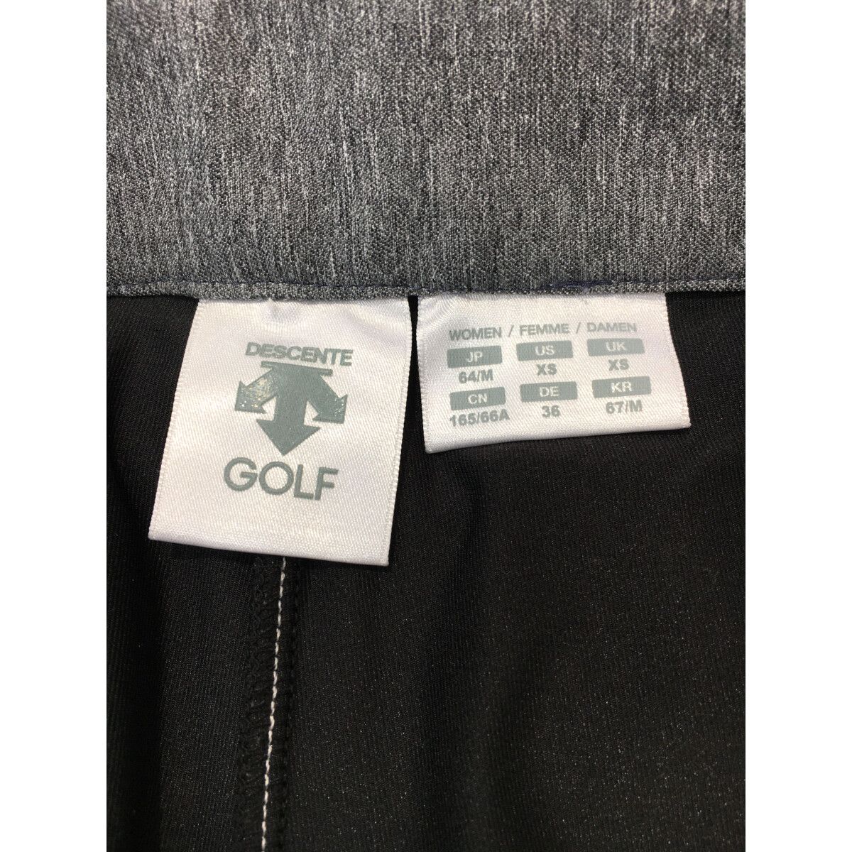 coco 中古 デサントゴルフ DESCENTE GOLF レディース スカート M グレー インナーパンツ プリーツ 中古 レディース デサントゴルフ DESCENTE GOLF スカート M