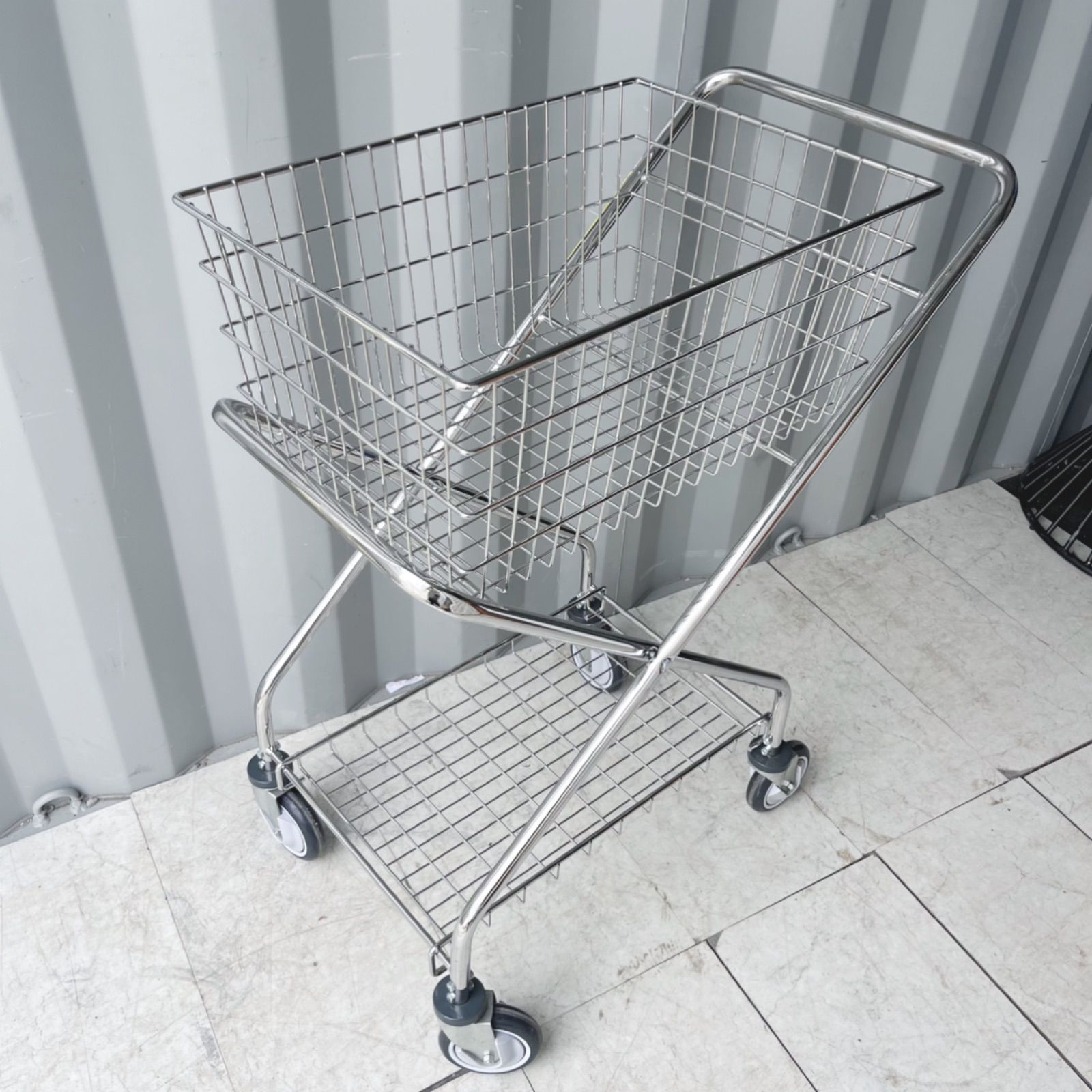 PFS メタルランドリーカート