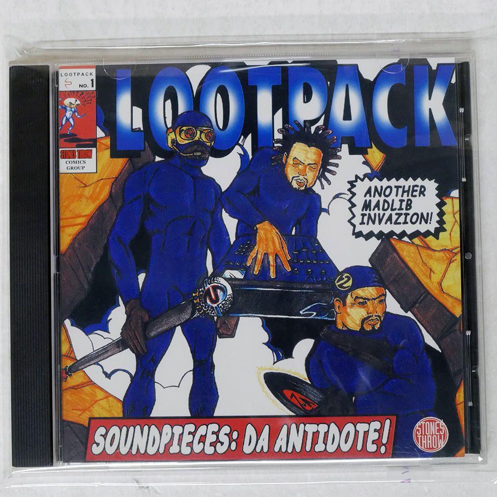 新品未開封 LOOTPACK SOUNDPIECES:DA ANTIDOTE! 輸入盤 LOOTPACK/SOUNDPIECES: DA ANTIDOTE!/STONES THROW