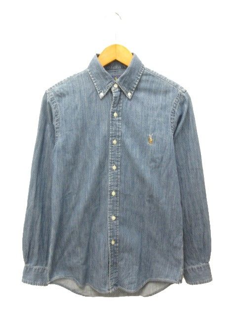RALPH LAUREN ラルフローレン ボタンダウン レディース デニムシャツ