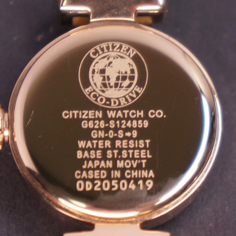 稼働美品】citizen Kii：EG7082-07A 現行販売品 新品ベルト - メルカリ 