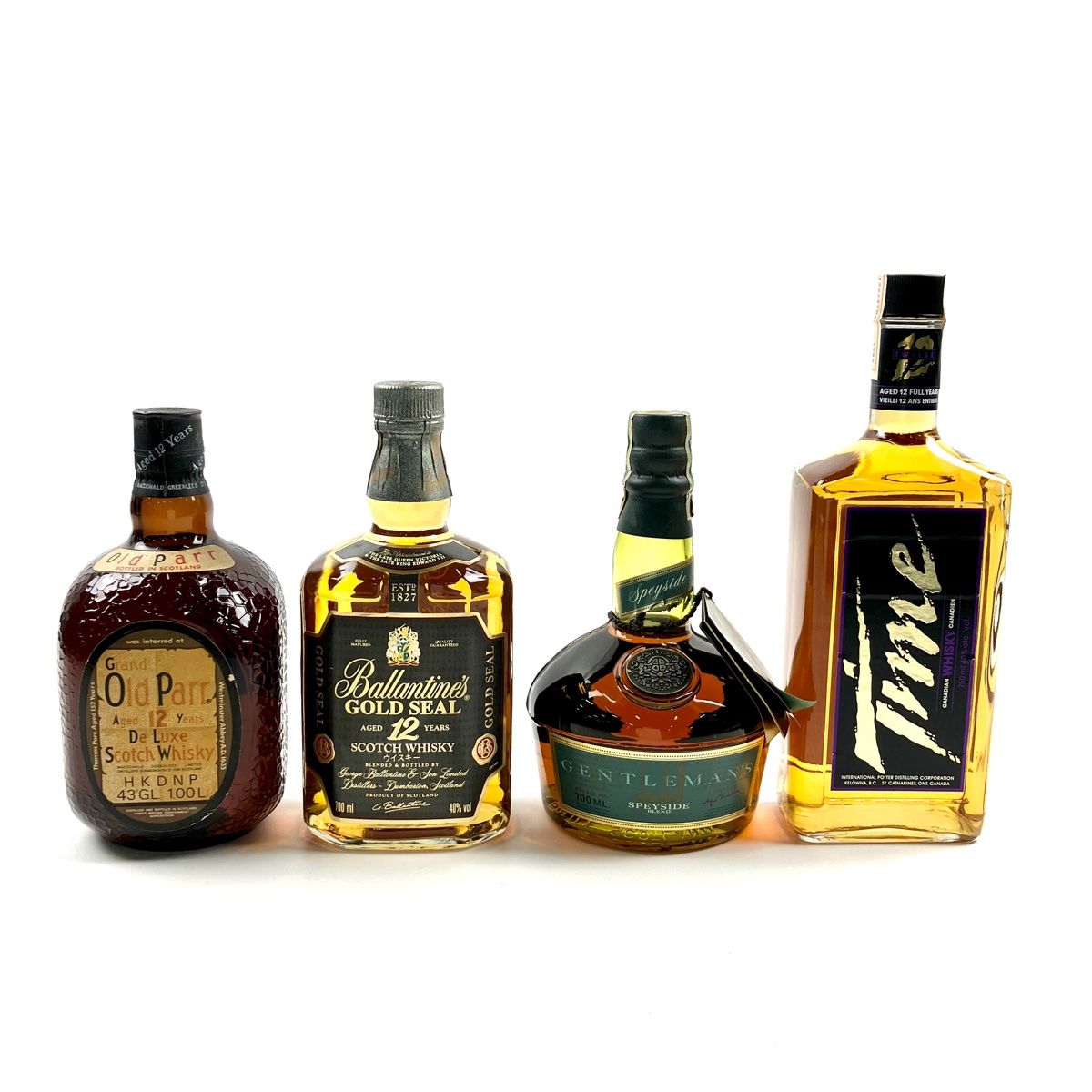 4本 スコッチ カナディアン ウイスキー セット 【古酒】 新 発売