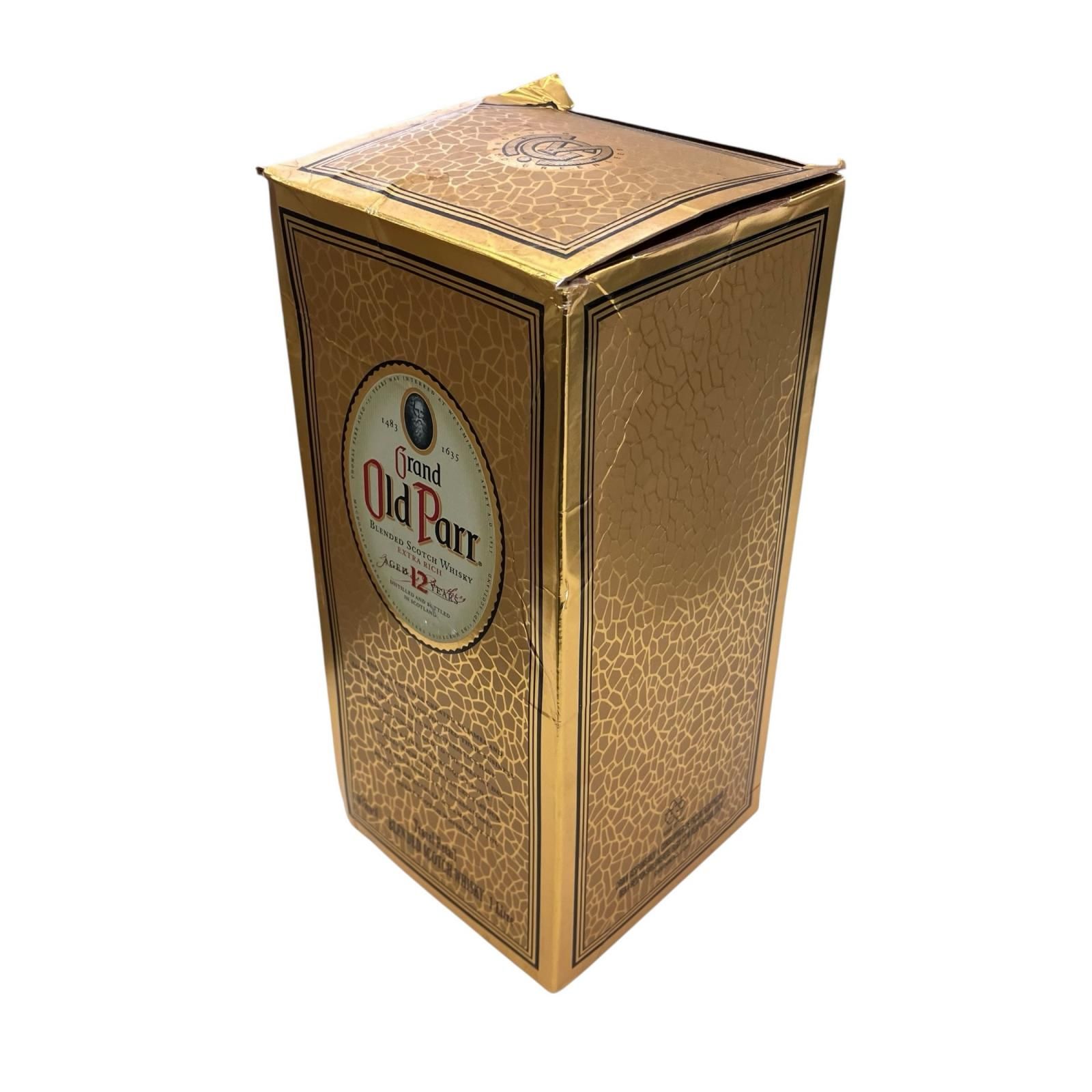 186000 Grand Old Parr グランドオールドパー 12年 [231229HM140117]