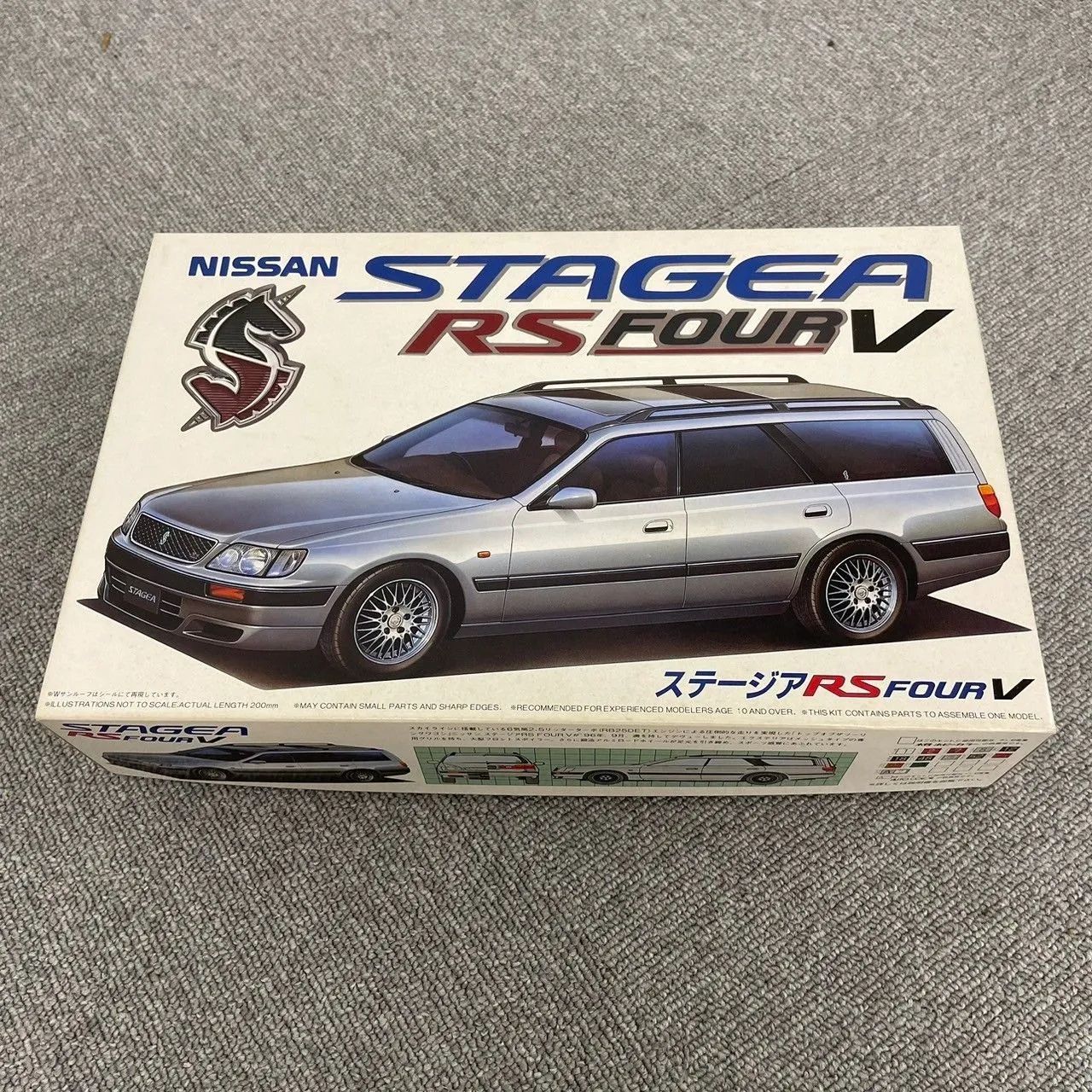 CH T122-CH1-678 FUJIMI NISSAN STAGEA RS FOUR V インチアップ 1D-71 1/24スケール プラモデル  未組立 日産 ステージア 車 - メルカリ