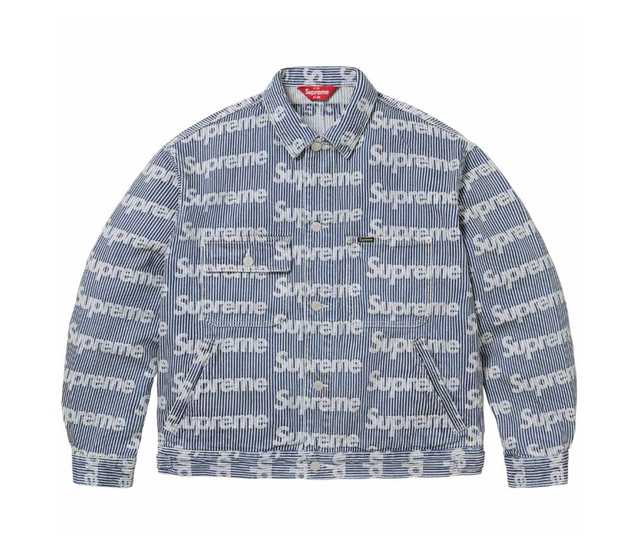 c*s様 supremeデニムジャケット SS24 Supreme S Logo Denim Trucker Jacket - デニム ジャケット