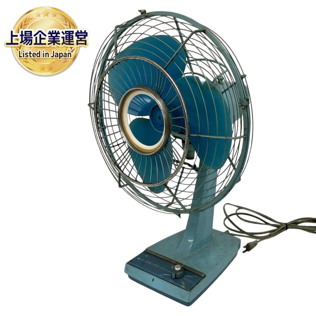 MITSUBISHI 三菱 AC.ELECTRIC FAN 扇風機 昭和レトロ インテリア ジャンク O9201057 - メルカリ