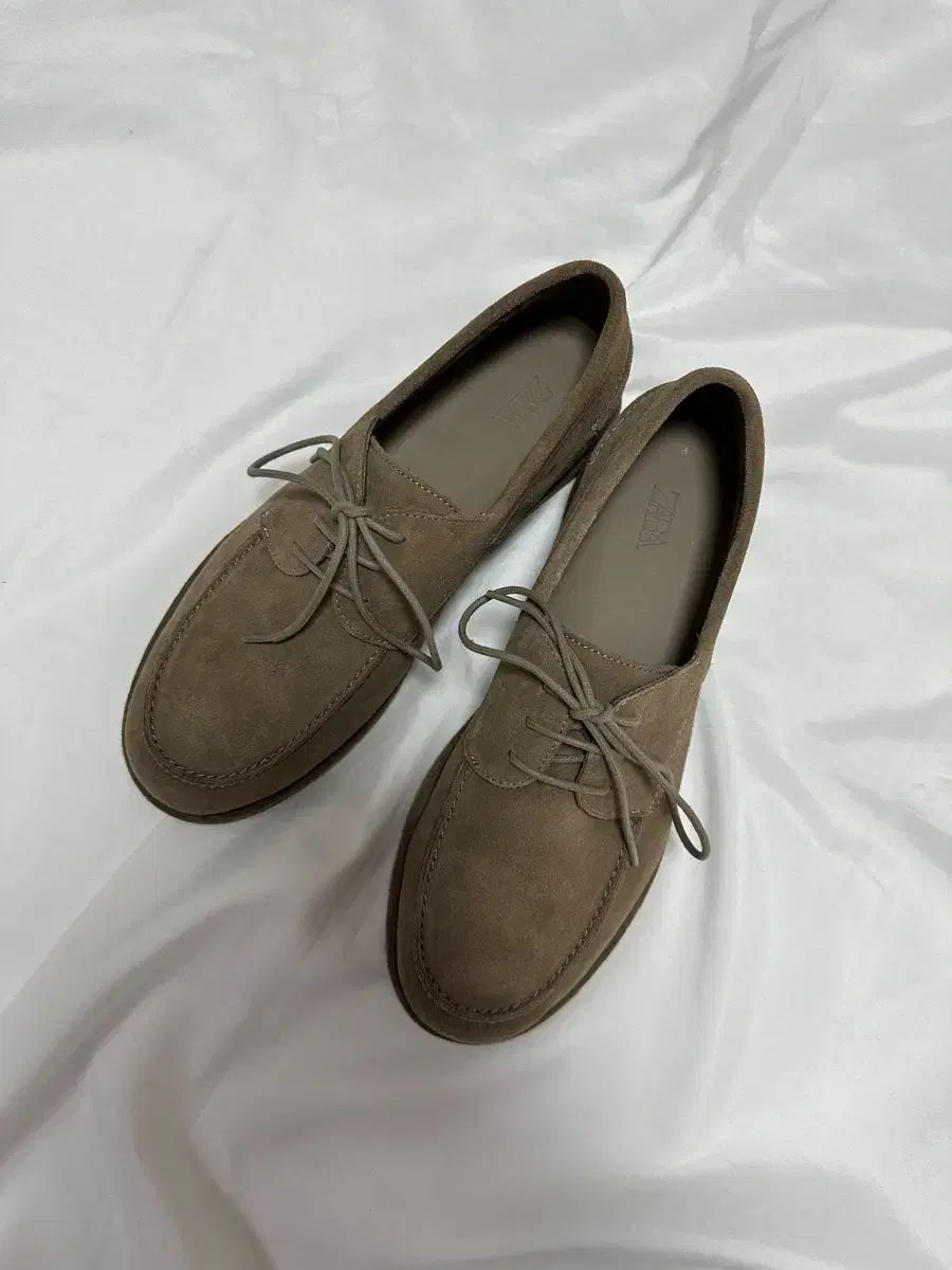 270 zara ザラ スエード ダービー シューズ