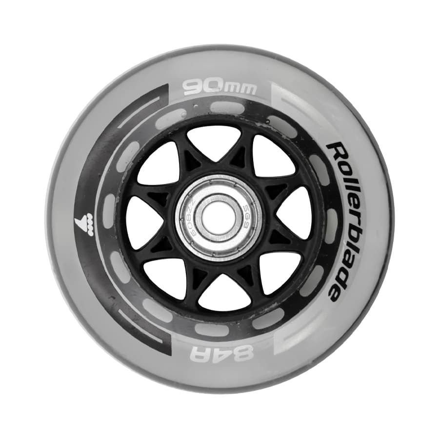 ROLLERBLADE ウィール ベアリング付 90mm 84A 1セット/2個 インラインスケート ローラーブレード タイヤ