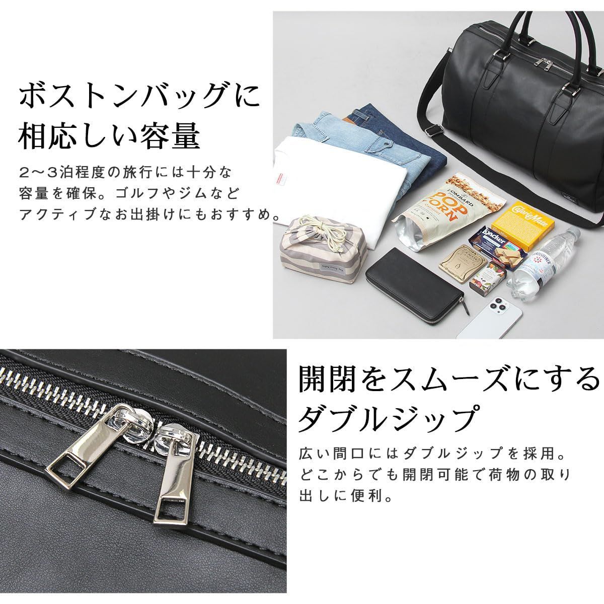 ディオール 大容量 レザー ボストンバッグ 2way ショルダー 旅行 黒