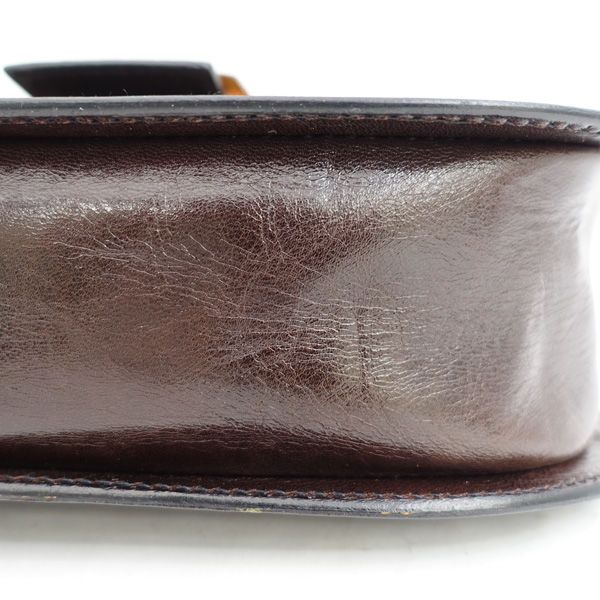 PRADA / プラダ ■ハンドバッグ カーフ ブラウン バッグ プッシュオープナー B6659 ブランド【バック/BAG/鞄/カバン】 【中古】 PRADA / プラダ □ハンドバッグ カーフ ブラウン バッグ プッシュ