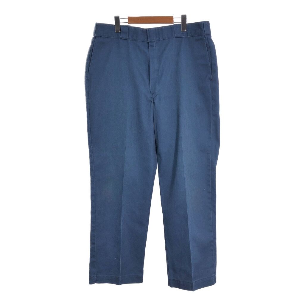 Dickiesディッキーズ　USA製80s874ワークパンツ　紺38×34古着. 80～90s】Dickies ディッキーズ 874ワークパンツ USA製 | オンライン