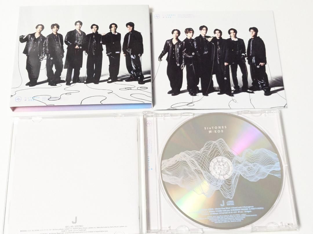 SixTONES 1st～THE VIBES アルバム 3形態 計12本セット - メルカリ
