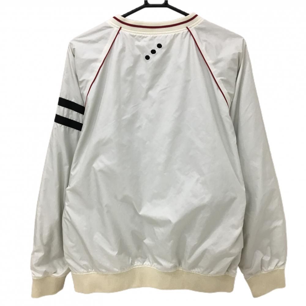 美品】ラフアンドスウェル スニード 白×レッド 蓄熱裏地 ブルゾン V