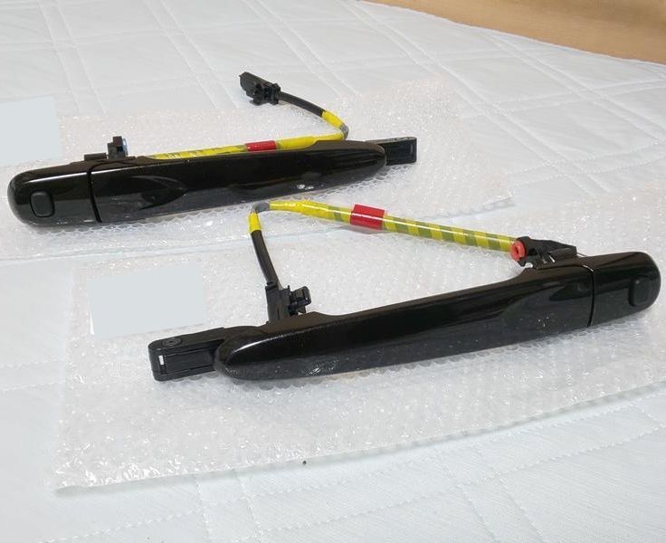 ダイハツ 純正 DAIHATSU LA400K LA400A コペン アウター ドア ハンドル 左 右 セット 黒 X07 ブラックマイカ ドア ノブ パーツ エンジン タイヤ バンパー 検索 マフラー