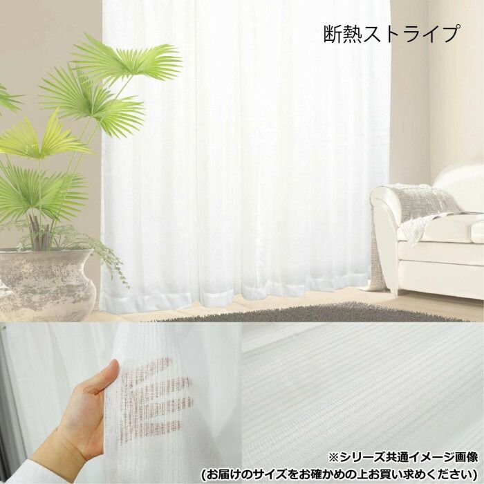 カーテン・ブラインド 【新品】カーテン レースカーテン 8枚セット