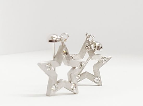 ★星★ ダイヤモンド ピアス-3