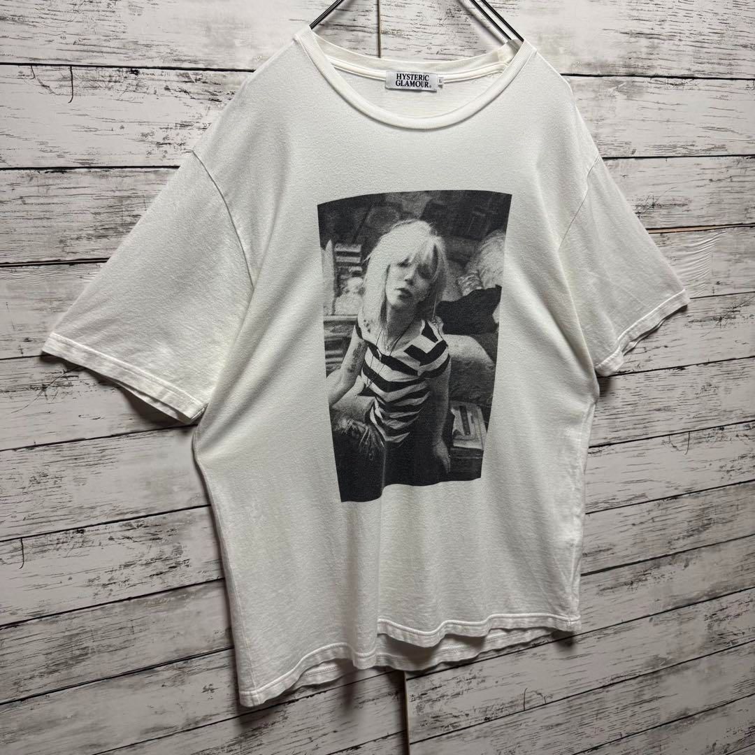 a729d【人気のL】ヒステリックグラマー　コートニーラブ　人気　Tシャツ a729【人気のL】ヒステリックグラマー コートニーラブ 人気 T