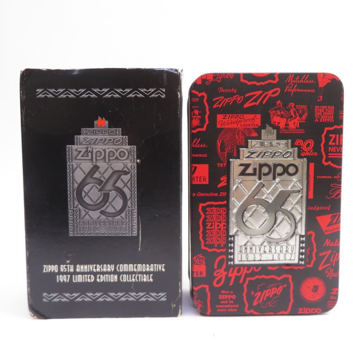 経典 Zippo LIMITED 1997 COMMEMORATIVE ANNIVERSARY 65TH ジッポー その他