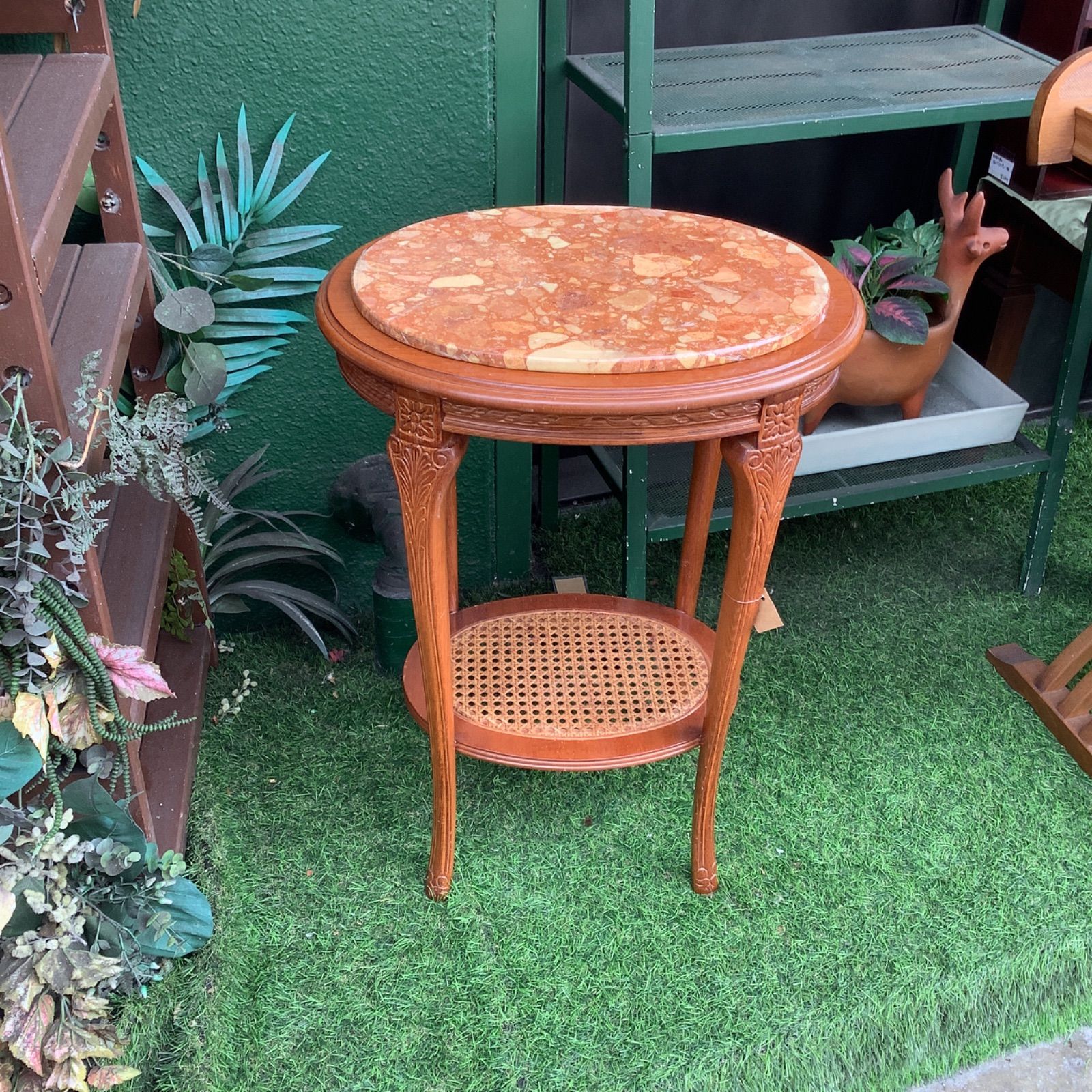 イタリア製 大理石天板 猫脚 コンソール　 花台　テーブル　ナイトテーブル コンソールテーブル 猫脚」の人気商品一覧 | 安い商品を通販サイトから