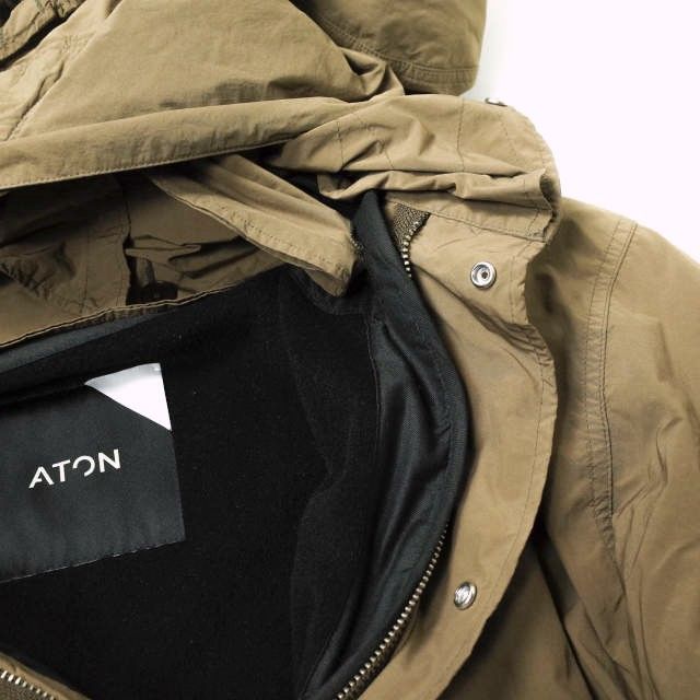 ATON エイトン AIR VENTILE FISHTAIL COAT フィッシュテールモッズ