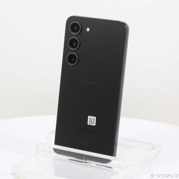 未使用品〕 未使用品 Galaxy S23 256GB ファントムブラック SC