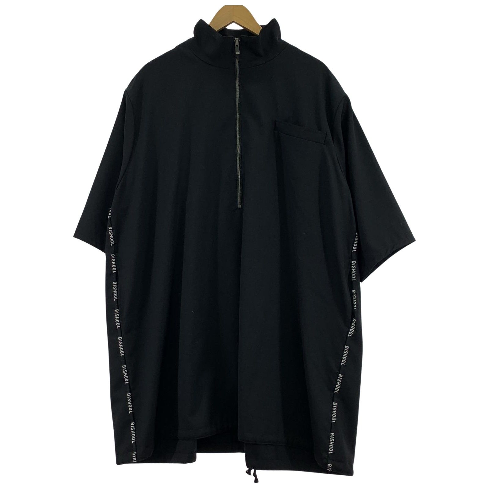 bishool SS プルオーバーシャツ F ブラック
