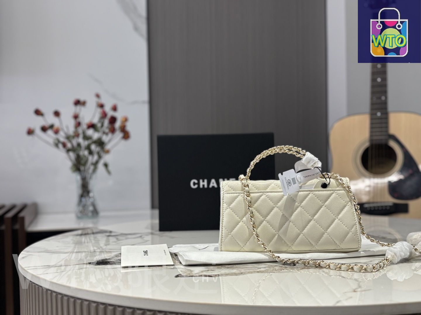 今日特価】Chanel シャネル 23ケリーフォンバッグ キャビア