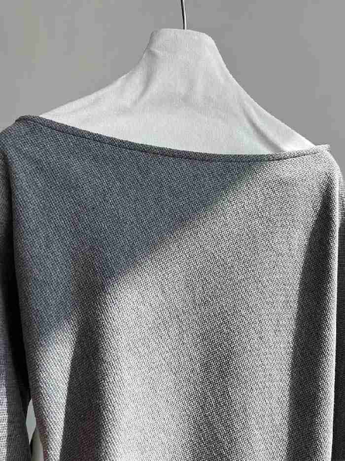 tシャツ オーガンジーオフショルダートップス レディース レディース アディカラー オフショルダー 長袖Tシャツ ブラック