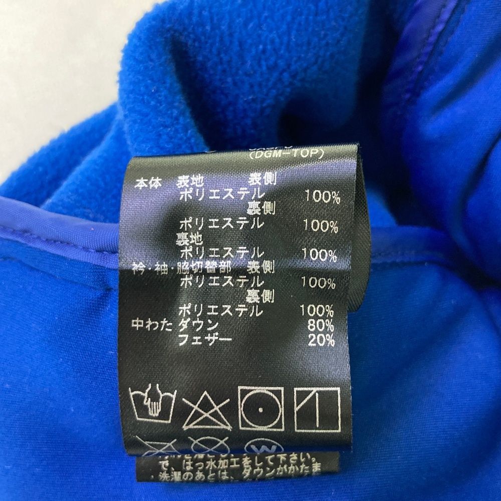 サイズ O DESCENTE GOLF デサントゴルフ 裏起毛切替ダウンジャケット ブルー系 240101496639 ゴルフウェア メンズ ストスト LLC-HASEGAWATOSO_COM