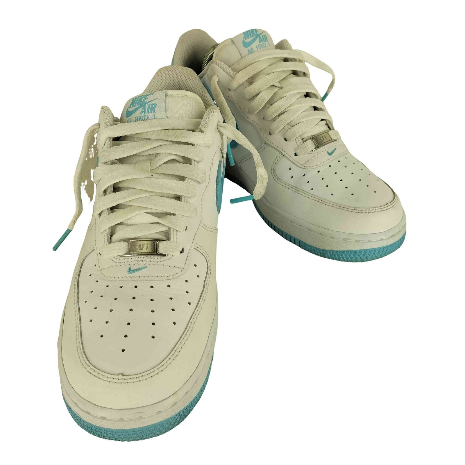 ナイキ NIKE 24ss Air Force 1 Low '07 White Aquarius Blue メンズ JPN：26.5 