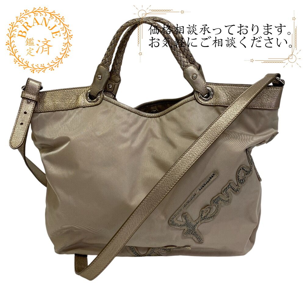 Salvatore Ferragamo☆ロゴポイント 2WAY トートバッグ LADIES FERRAGAMO （新品・未使用品）サルヴァトーレフェラガモ