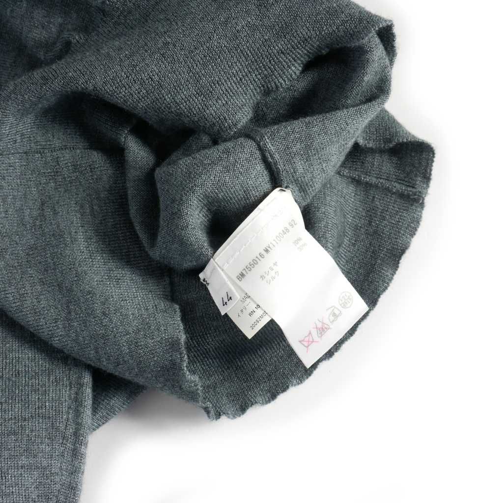 ジルサンダー JIL SANDER カシミヤ シルク ハイネック ニット 44