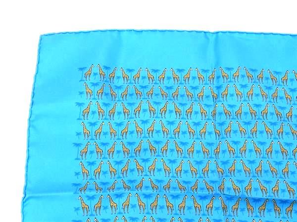 □美品□ HERMES エルメス カレ45 プチカレ ガヴロッシュ シルク