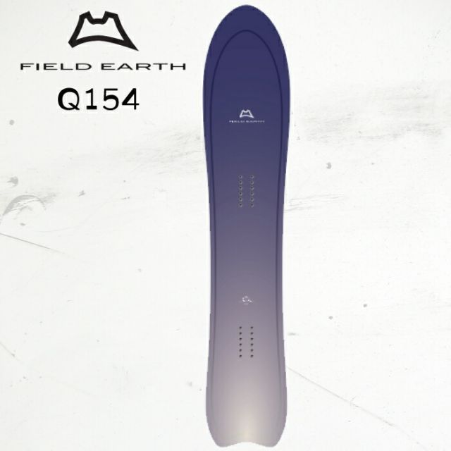 スノーボード 板 24-25 フィールドアース FIELD EARTH Q154 CRUISER LINE メンズ レディース パウダー フリーライド ボード 日本正規品
