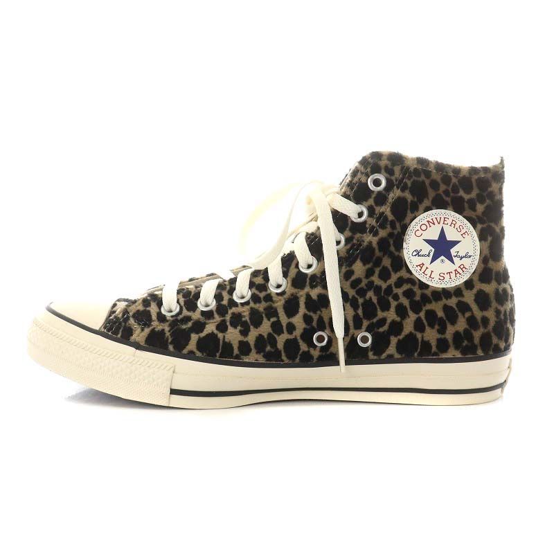 6/25まで限定販売】コンバース CONVERSE ALL STAR LEOPARDFUR HI