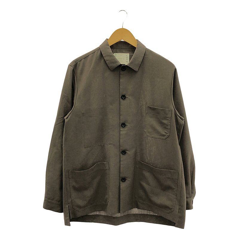 sacai | サカイ | 2025SS | Suiting Jacket | スーチング シングル ジャケット | 1 | TAUPE | メンズ
