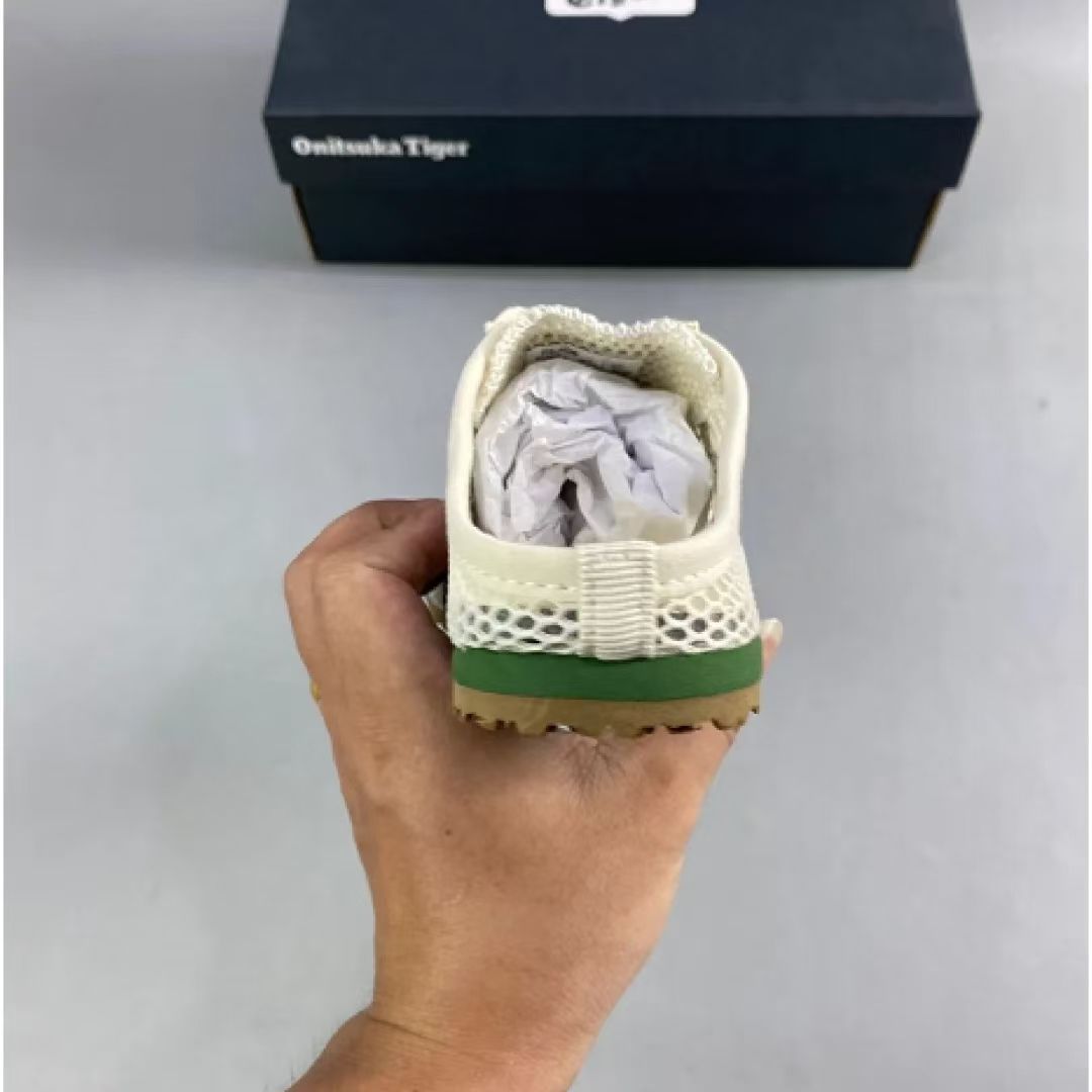 Onitsuka Tiger オニツカタイガー ミュール MEXICO 66 SABOT メキシコ 66 サボットBEIGE GREEN - メルカリ