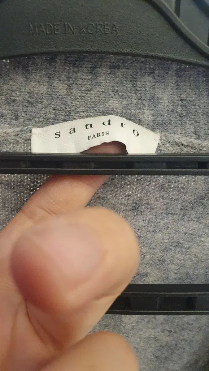  SANDRO サンドロ Vネック ニット 2 サイズ 長袖 ニット セーター