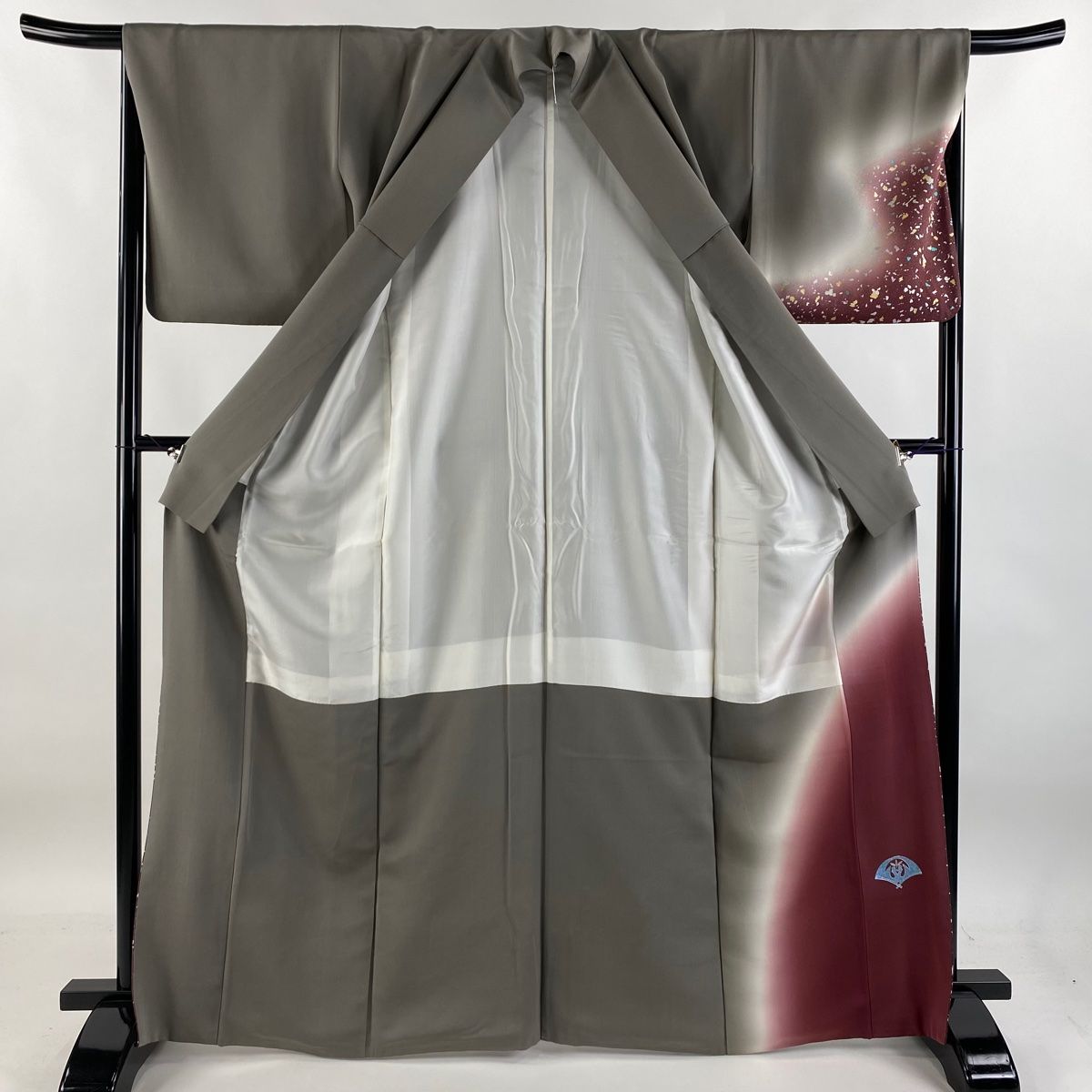 平和屋着物▽訪問着 単衣 愛 文字文 AABB6208jh 平和屋着物▽