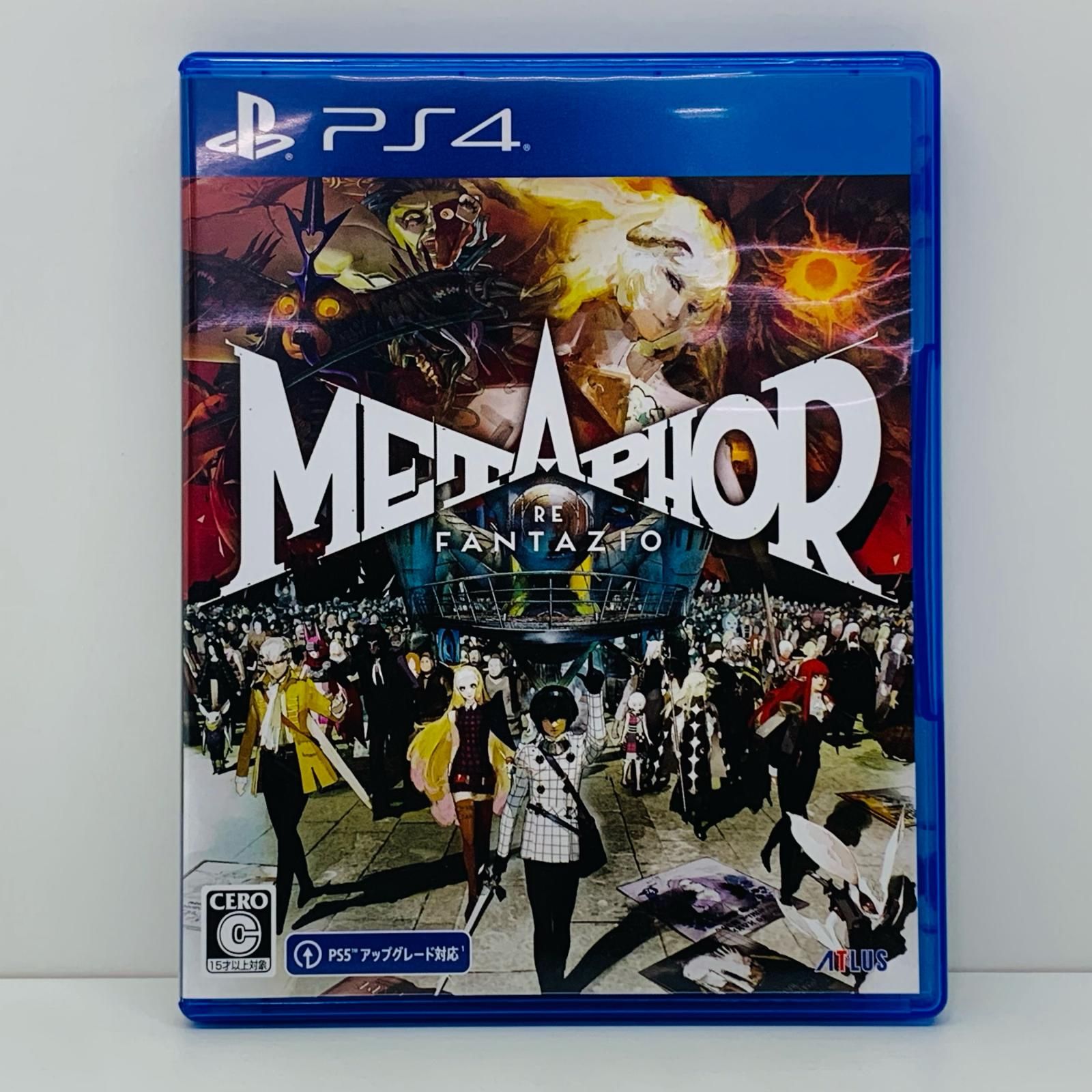 【飾磨店】 中古  | アトラス ゲームソフト 通常版 メタファー：リファンタジオ プレイステーション4 ロールプレイング 2024年製 PLJM-17370 【617】