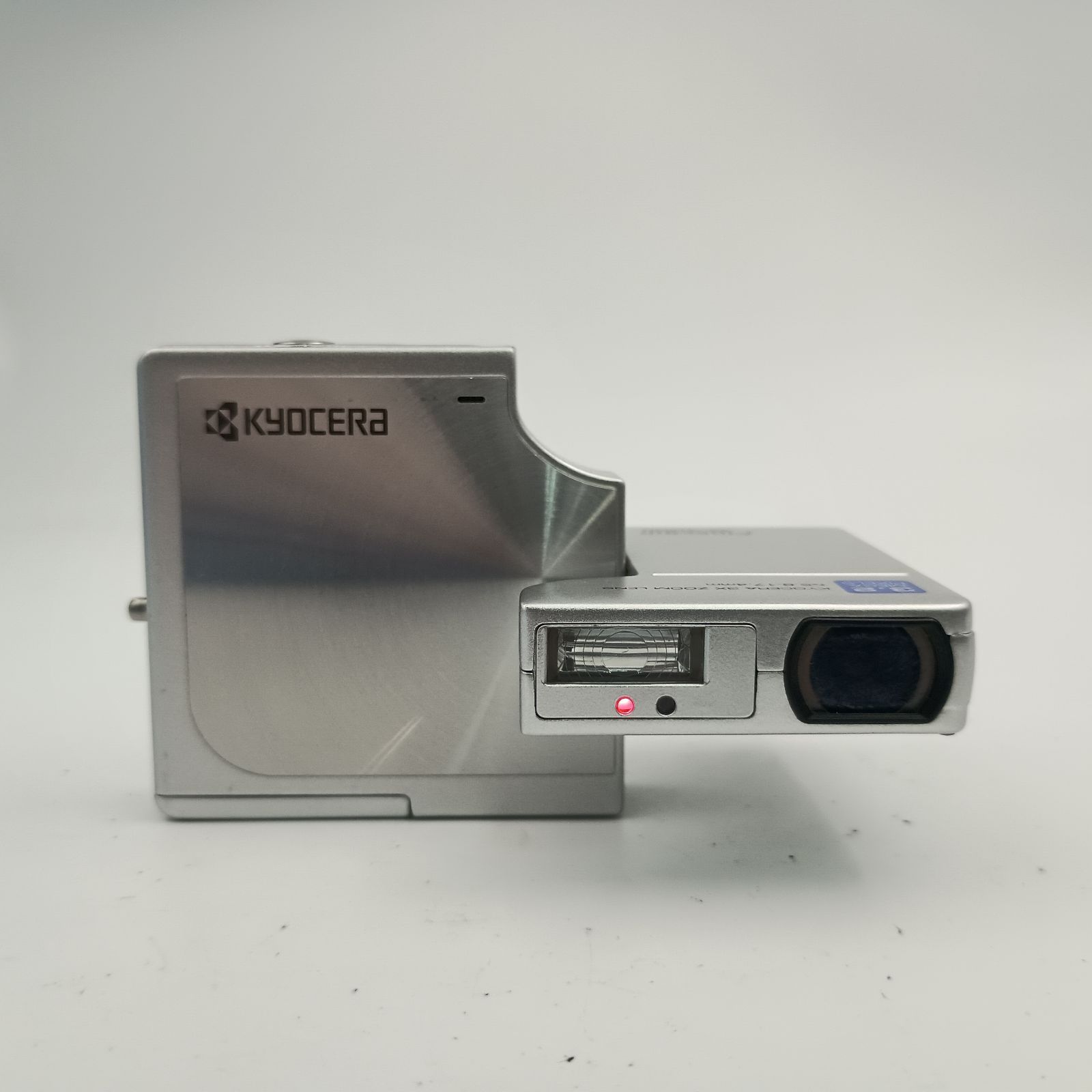 Kyocera Finecam SL300R Silver Compact Dijital Camera 京セラ