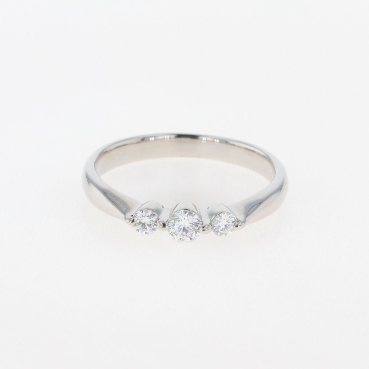 メレダイヤ デザインリング プラチナ 指輪 リング 9号 Pt900 