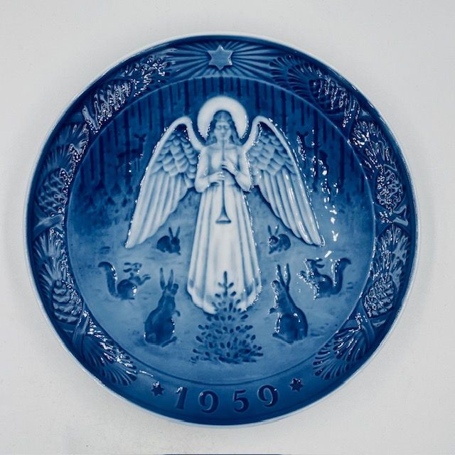 ロイヤルコペンハーゲン イヤープレート 1959年 「Christmas Night