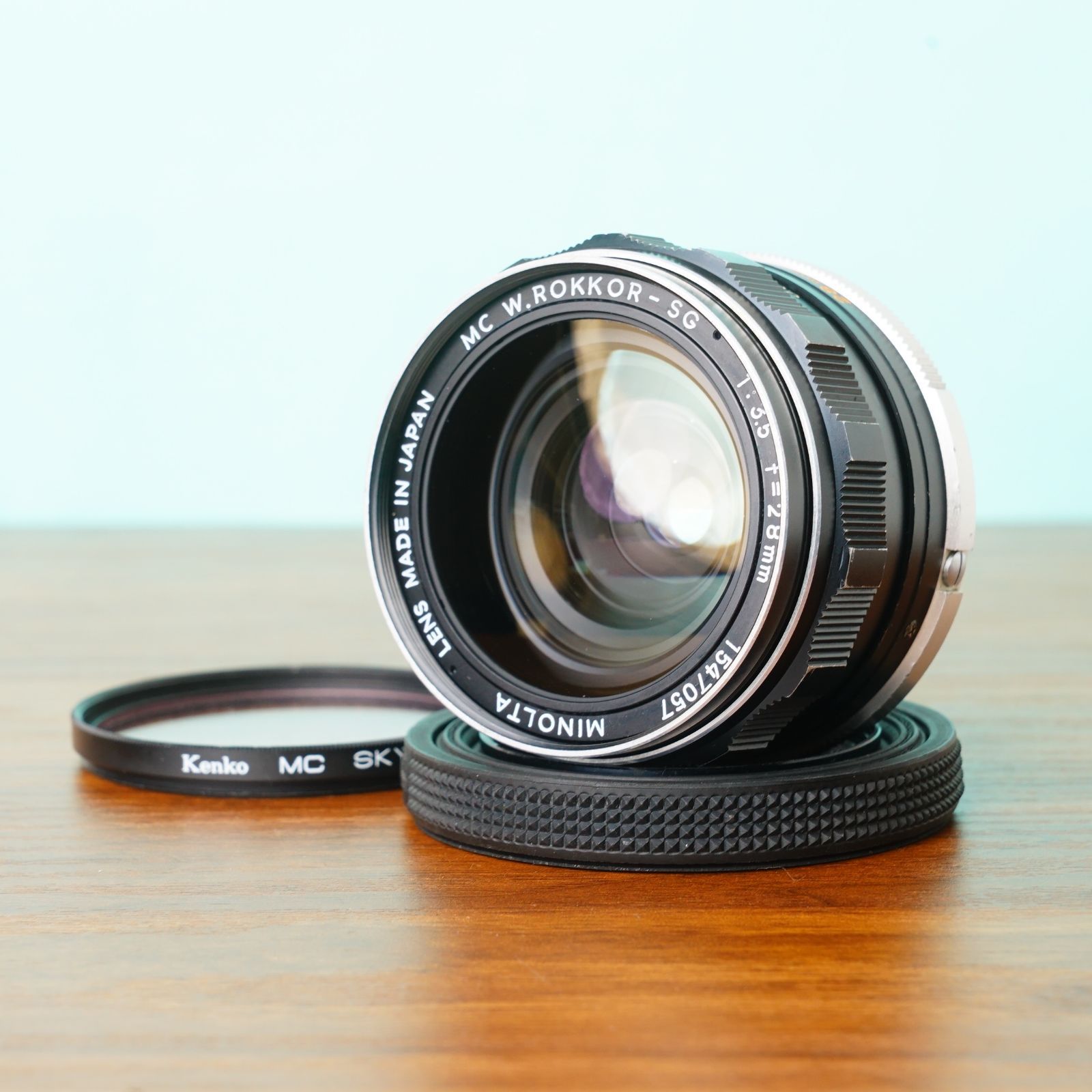 ミノルタ MC W. ROKKOR-SG 28mm f3.5 オールドレンズ57 - メルカリ