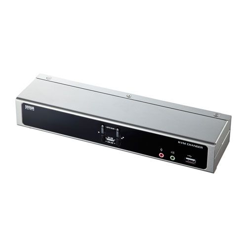 サンワサプライ デュアルリンクDVI対応パソコン自動切替器 2 1 SW-KVM2HDCN2