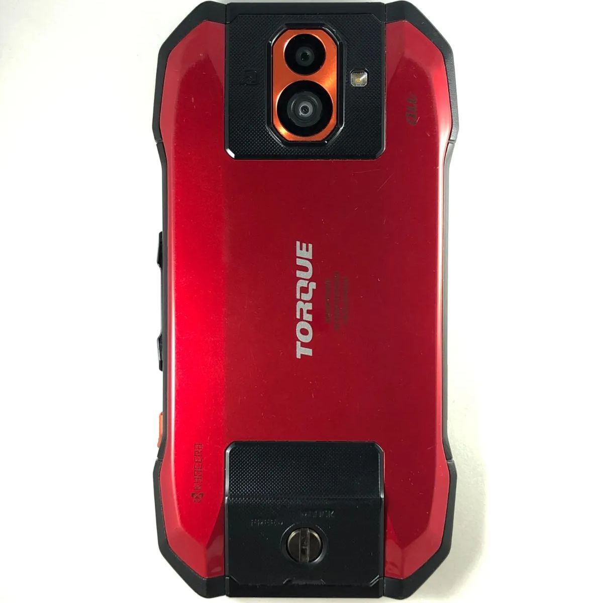 中古品】au（京セラ） TORQUE G04（KYV46) 64GB レッド 【SIM